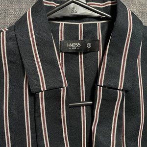 NWOT HNOSS Dark Navy Blue Sleeveless Blazer